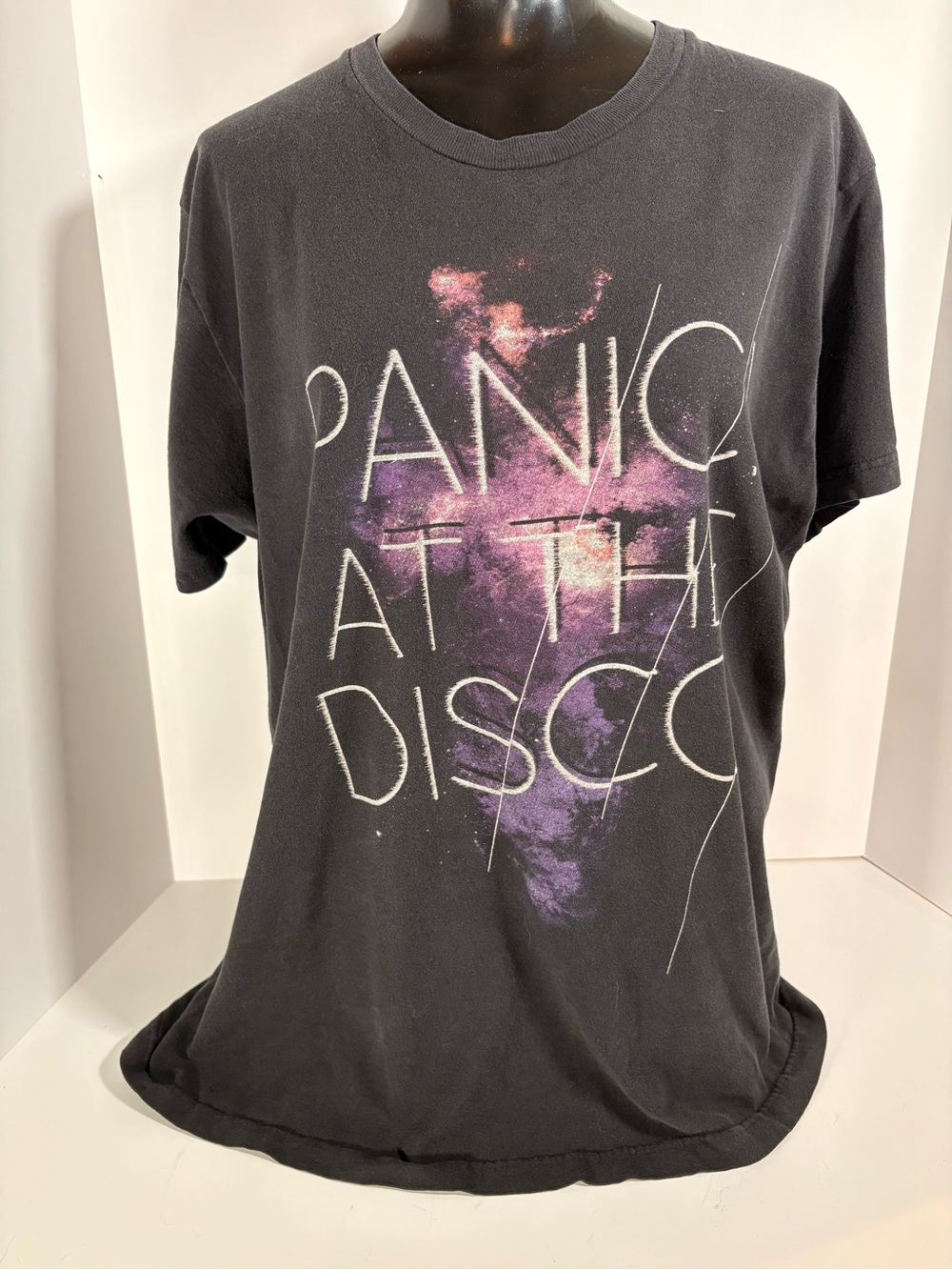 Panic! At The Disco Short Sleeve Graphic Tee - Black/Purple